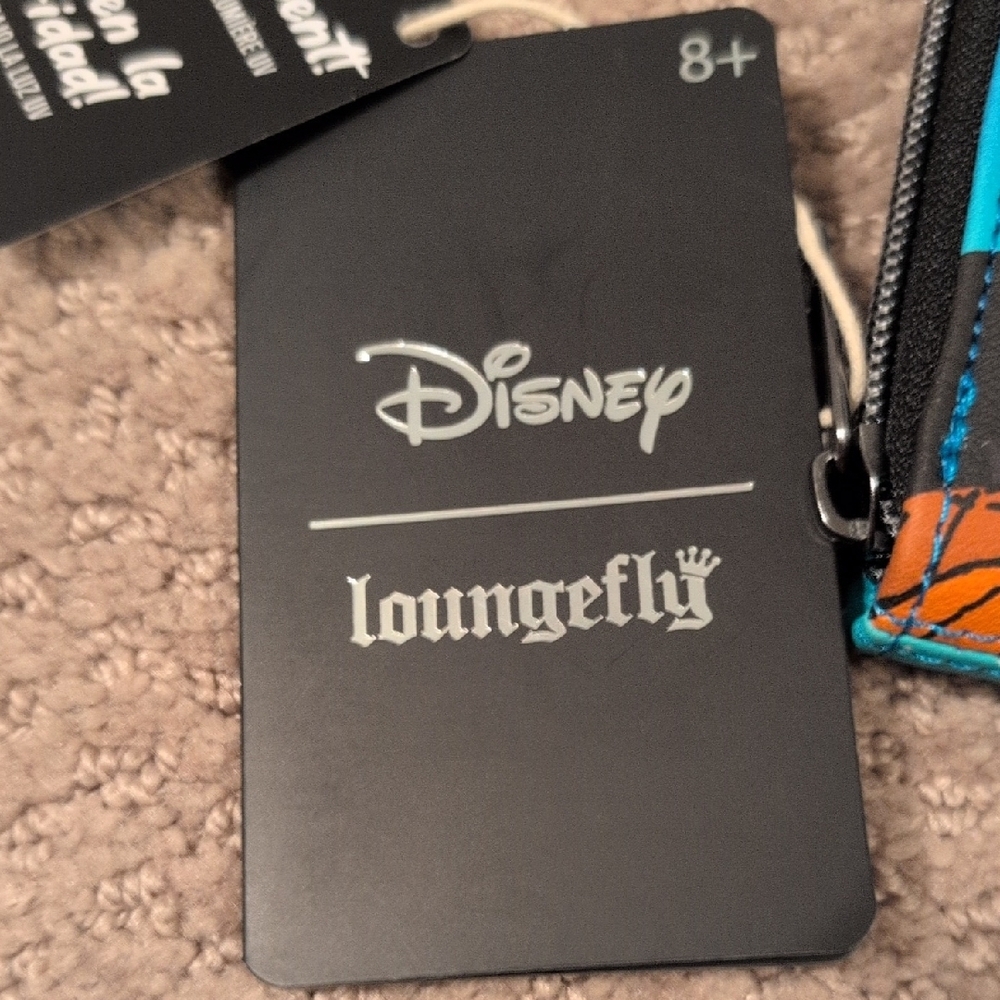 Loungefly Disney Stitch Halloween Blue and Orange Wallet NWT - Picture 2 of 4